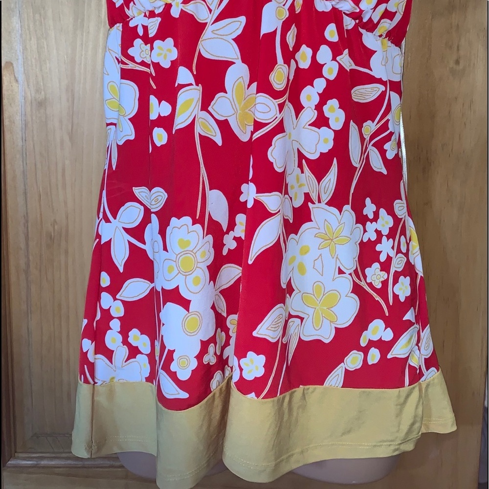 Floral halter top - Picture 3 of 8